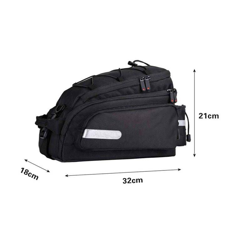 VTUVIA Rear Seat Bike Pannier Bag