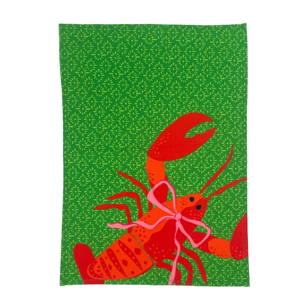 Rock Lobster Tea Towel/Dish Towel/Guest Towel