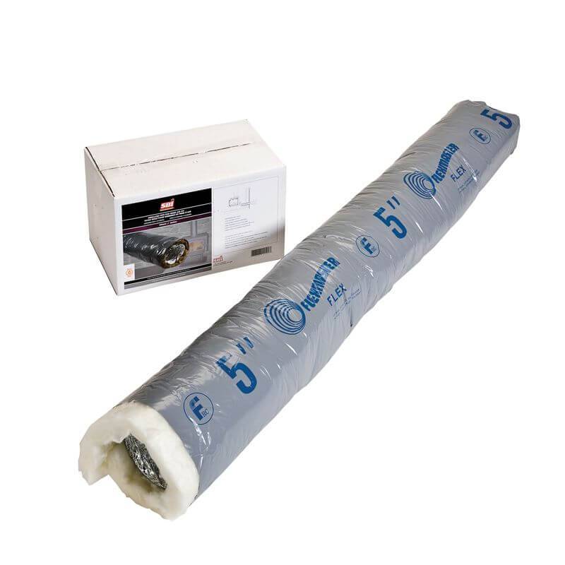 SBI 4' Insulated Flex Pipe For 5" Fresh Air Intake