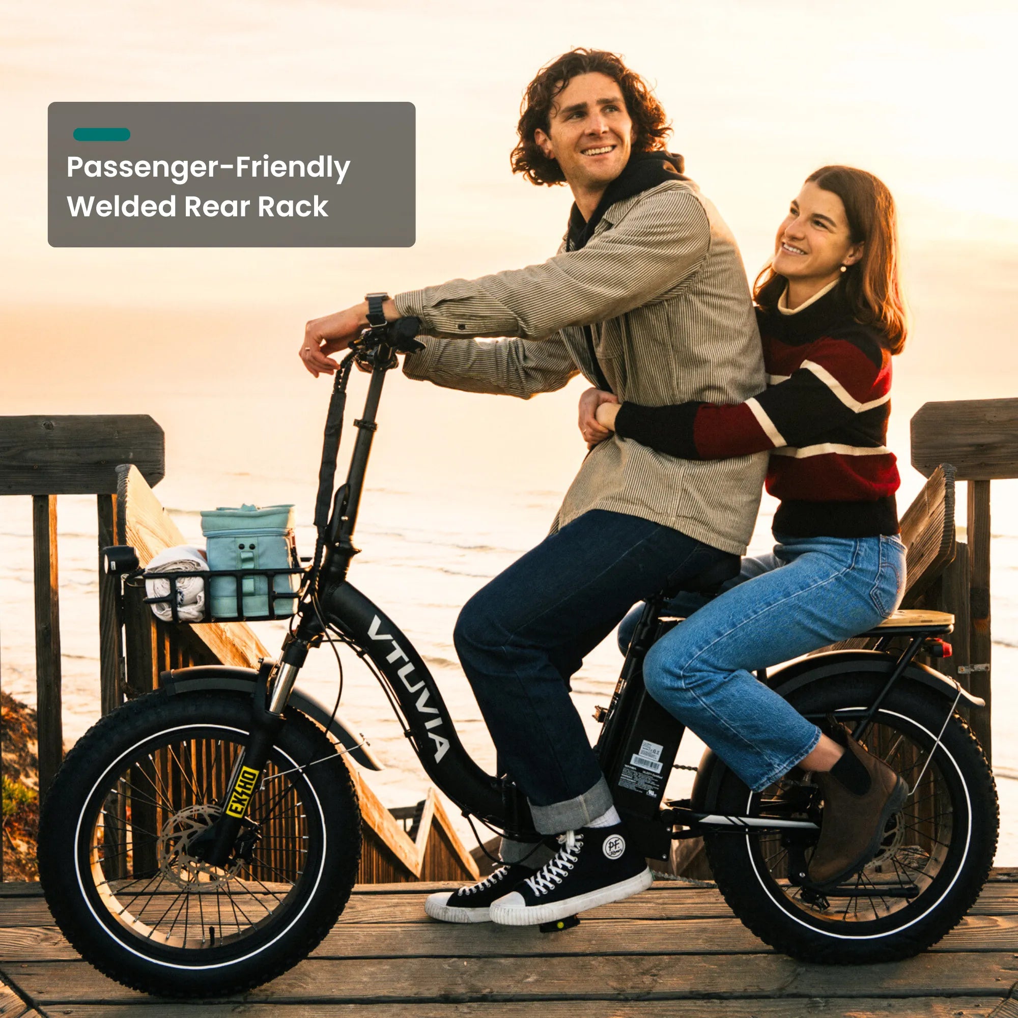 VTUVIA SF20H Folding Ebike White