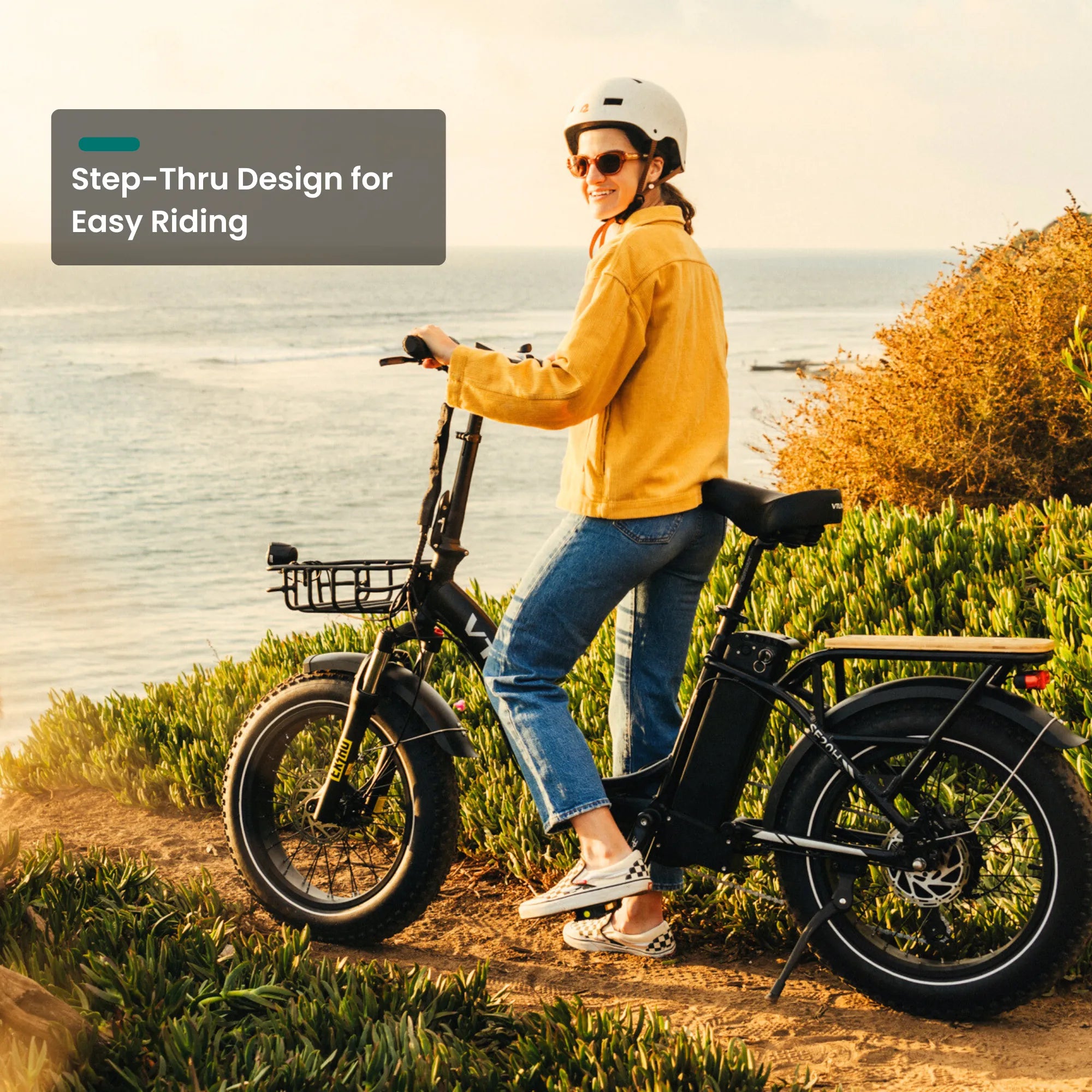 VTUVIA SF20H Folding Ebike White