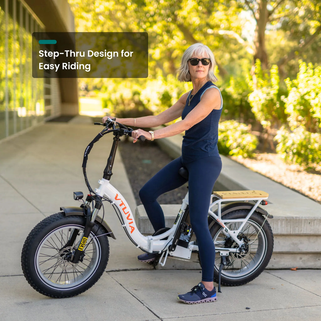 VTUVIA SF20H Folding Ebike Red