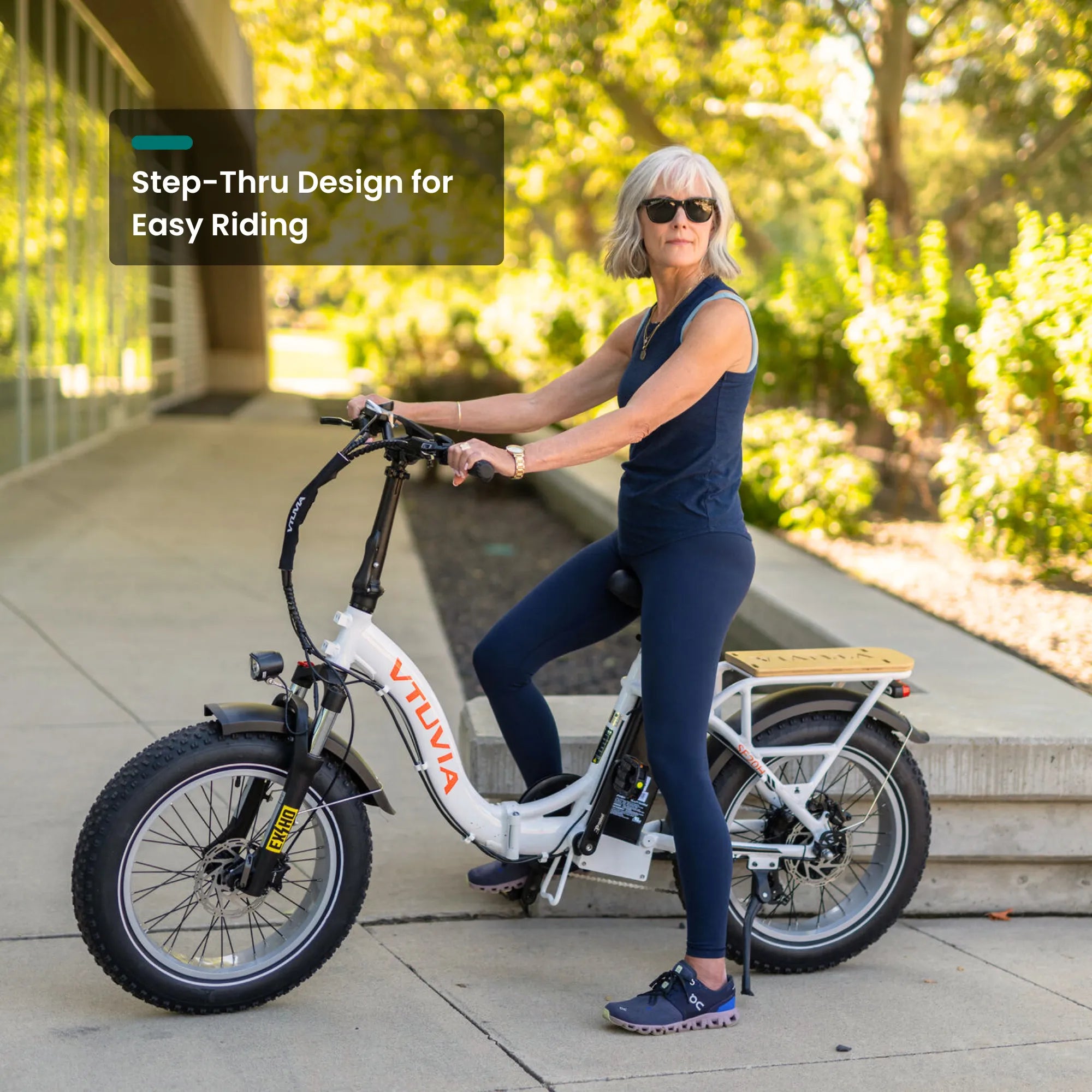 VTUVIA SF20H Folding Ebike White