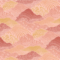 Shangri-La Unpasted Wallpaper - Pink Lemonade