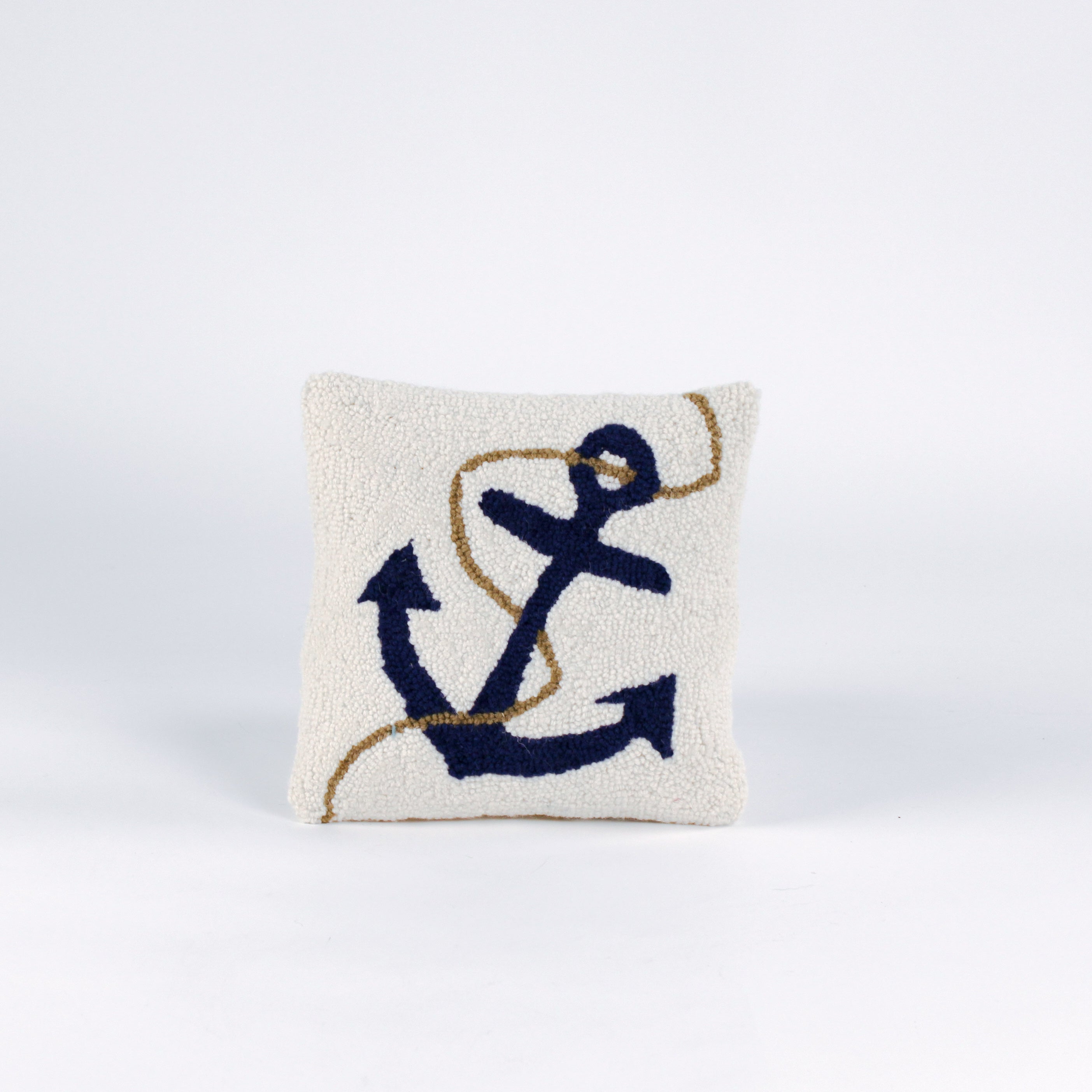 Anchor/Rope Nautical Pillow