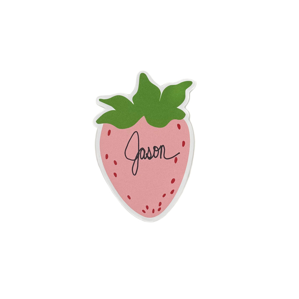 Strawberry Place Card, Set of 12