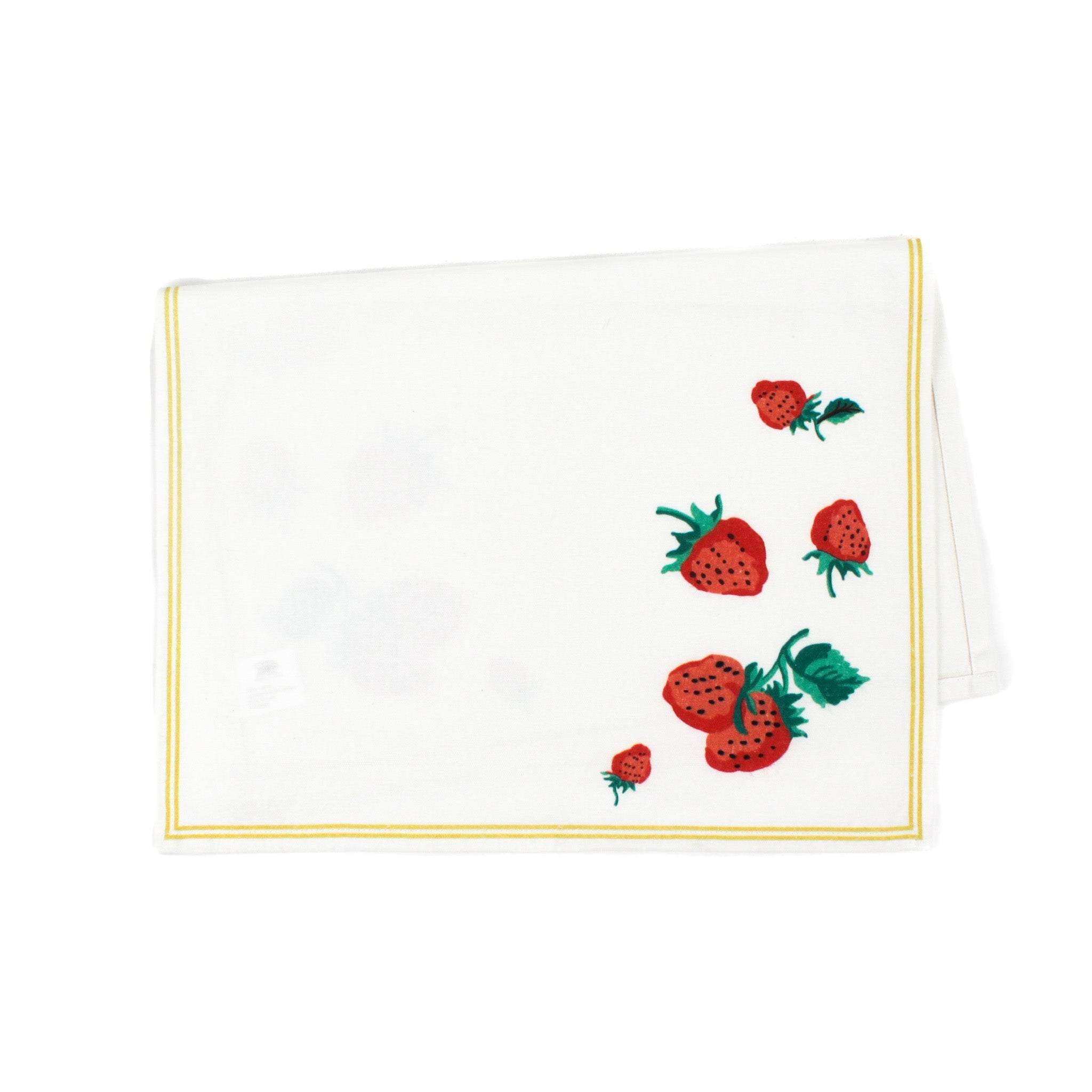 Garden Party Strawberry Tea Towel/Dish Towel/Guest Towel