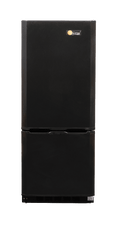 SunStar 10CU Solar DC/AC Refrigerator - Black