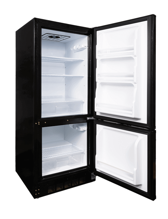 SunStar 10CU Solar DC/AC Refrigerator - Black