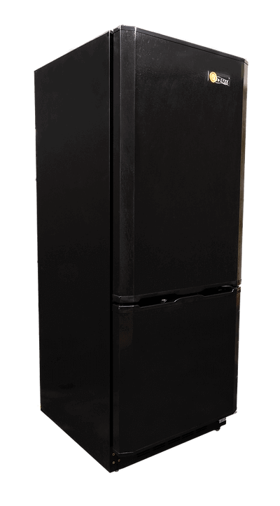 SunStar 10CU Solar DC/AC Refrigerator - Black