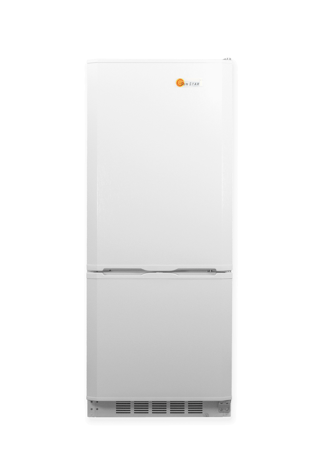 SunStar 10CU Solar DC/AC Refrigerator - White