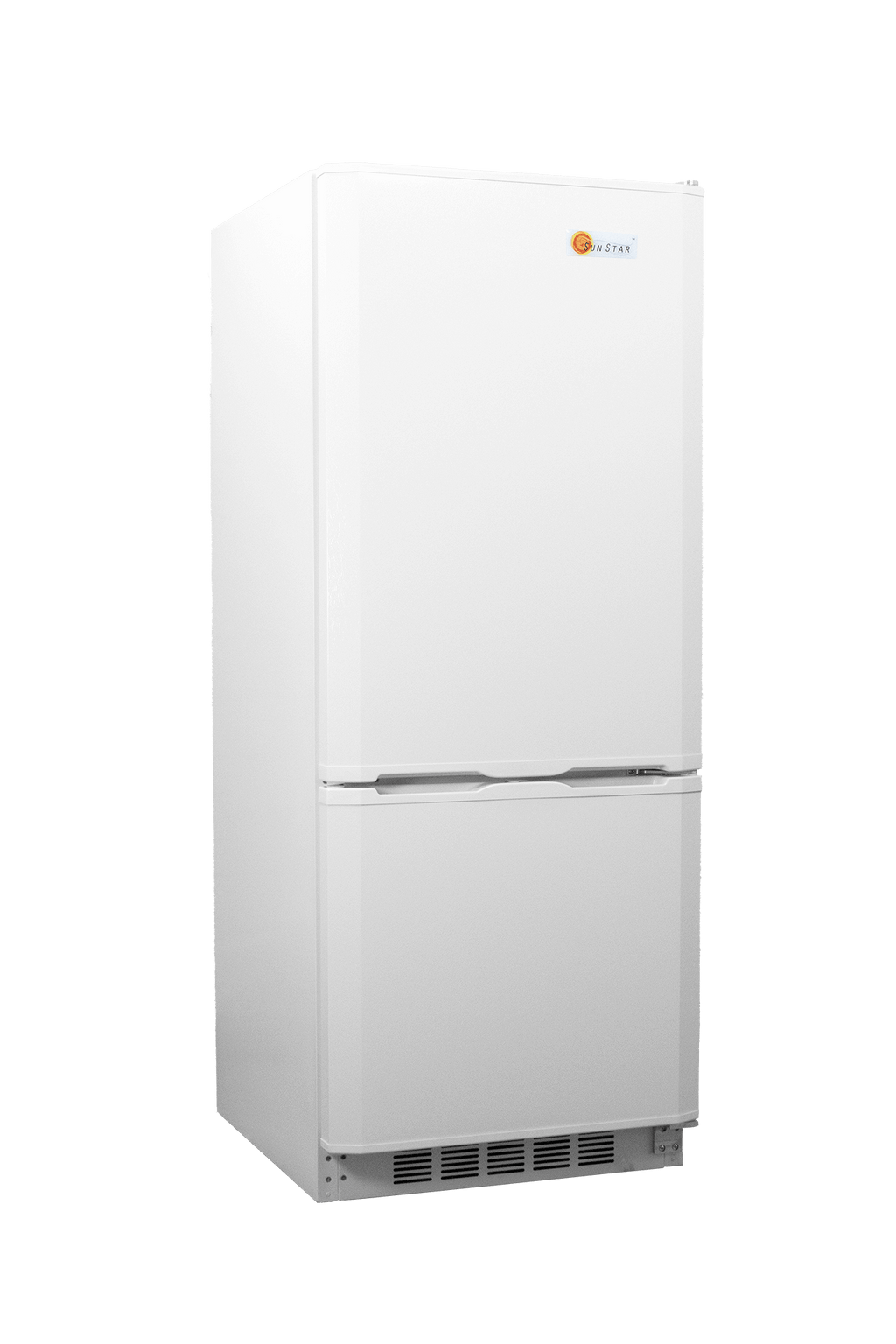 SunStar 10CU Solar DC/AC Refrigerator - White