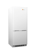 SunStar 10CU Solar DC/AC Refrigerator - White