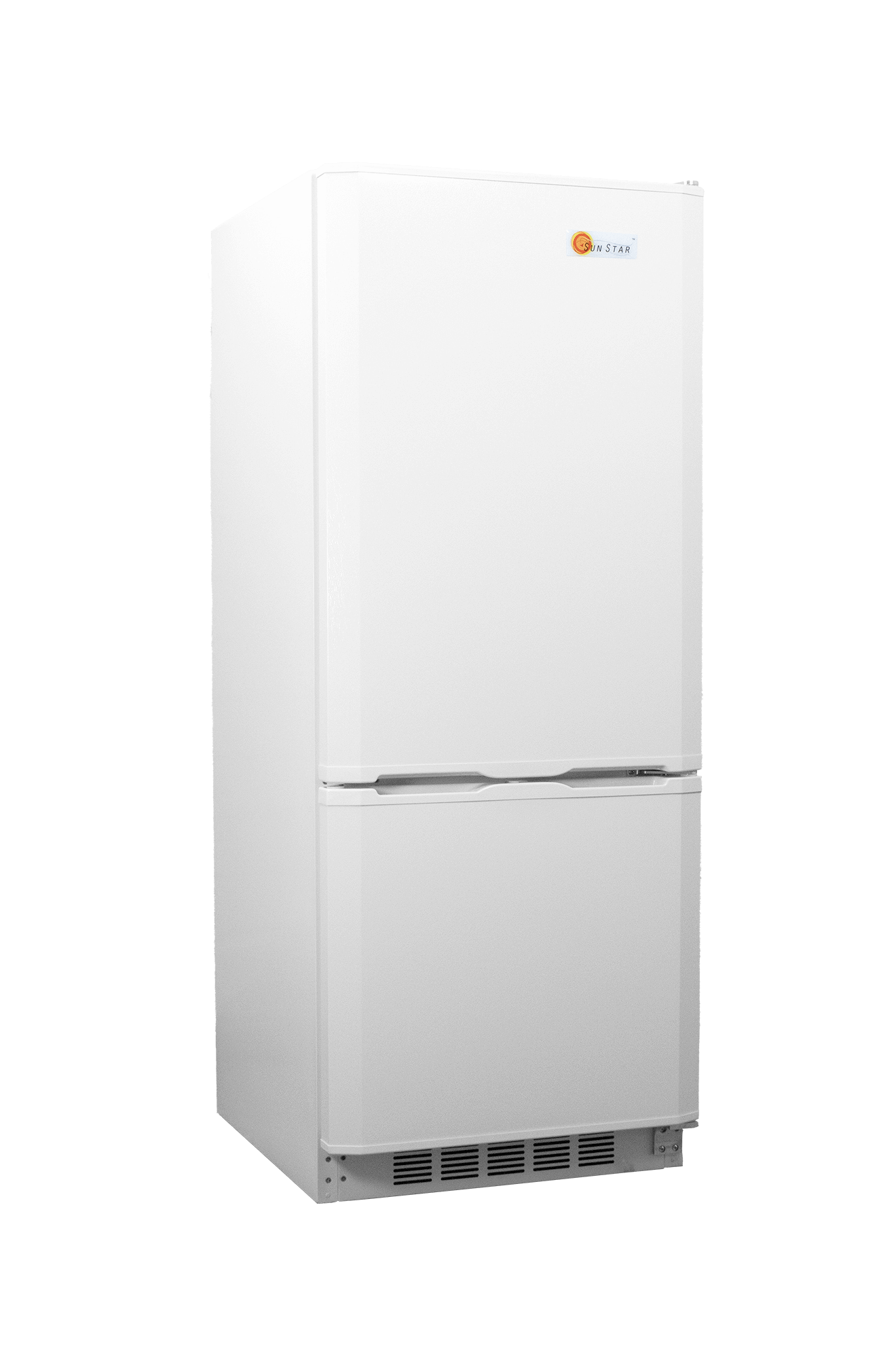 SunStar 10CU Solar DC/AC Refrigerator - White