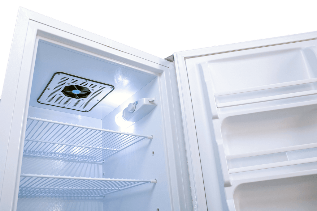 SunStar 10CU Solar DC/AC Refrigerator - White