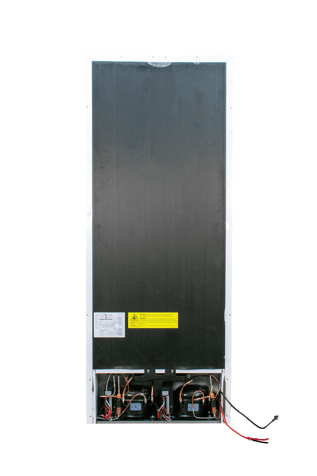 SunStar 10CU Solar DC/AC Refrigerator - White