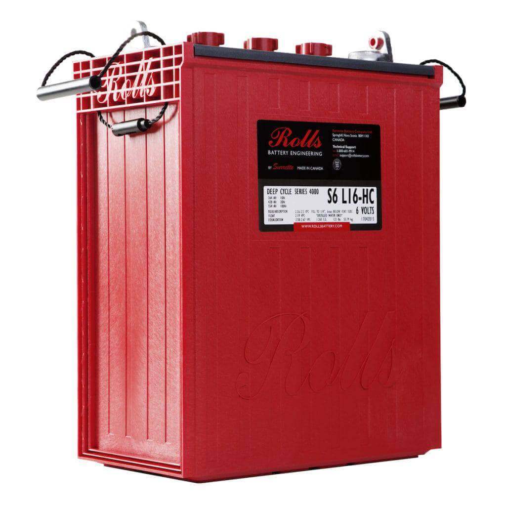 Rolls 6V 445AH L16 Flooded Deep Cycle Battery