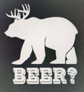 Bear/Deer Vinyl Decal Sticker