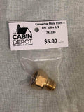 Martin 3/8" x 1/2" Connector Male Flare X FPT Fitting