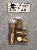 Long Nut 3/8" Tube x 3/8" Flare 5 Pack