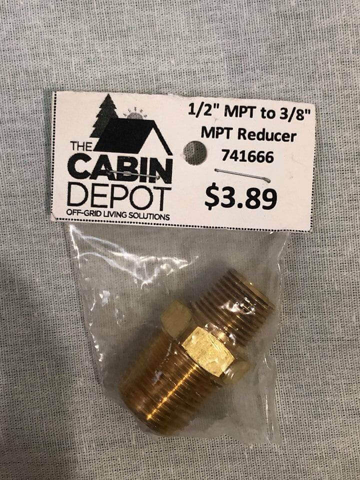 Martin 1/2" MPT To 3/8" MPT Reducer