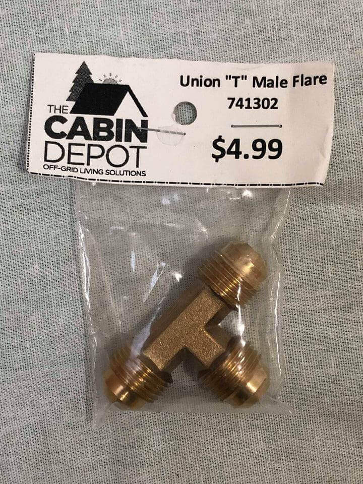 Martin 3/8" "T" Male Flare Union