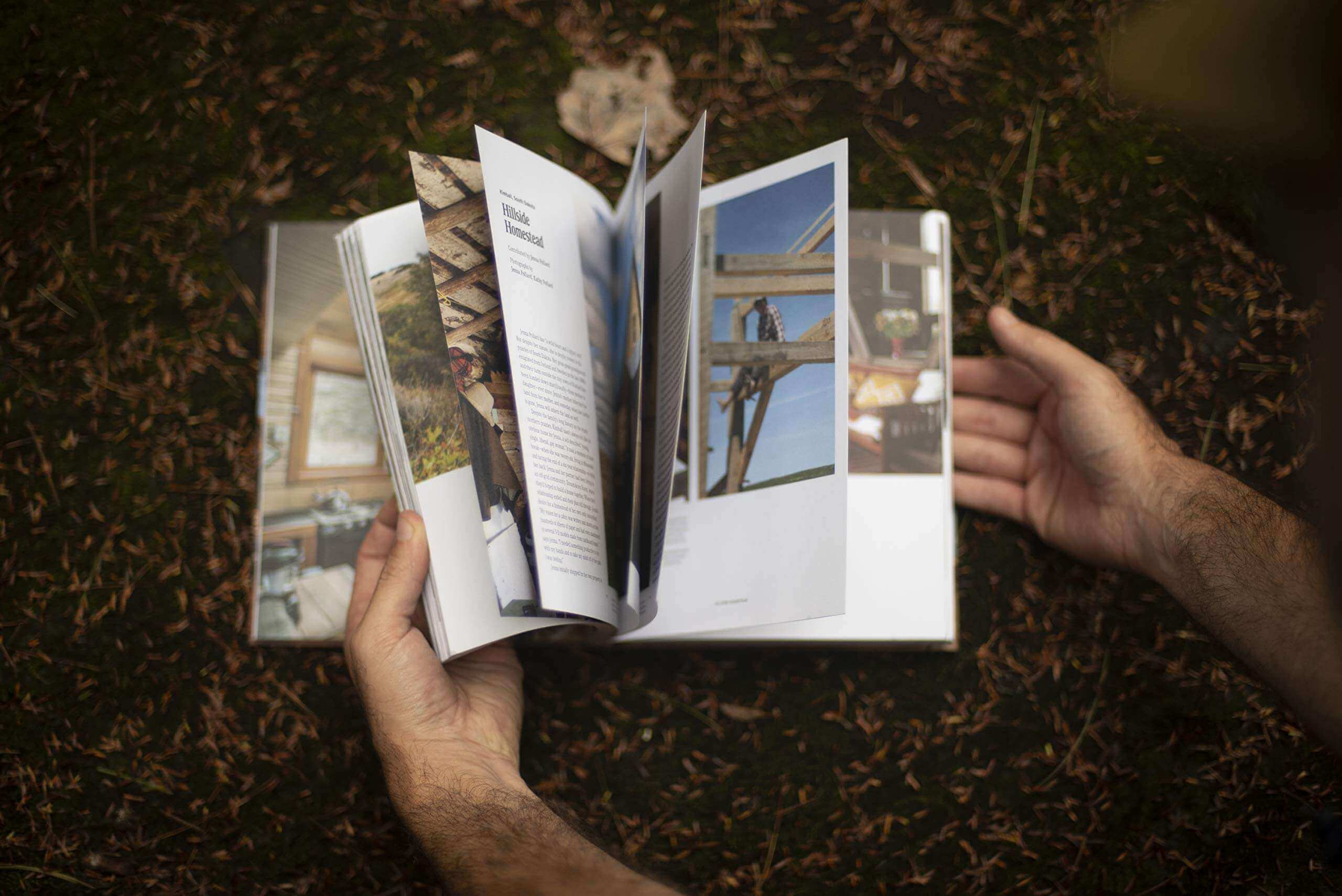 Cabin Porn Inside Book