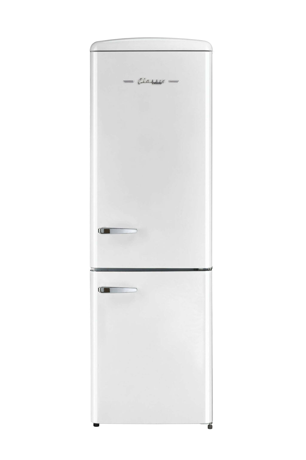 Unique 12 Cu/Ft Classic Retro Electric Bottom Mount AC Refrigerator