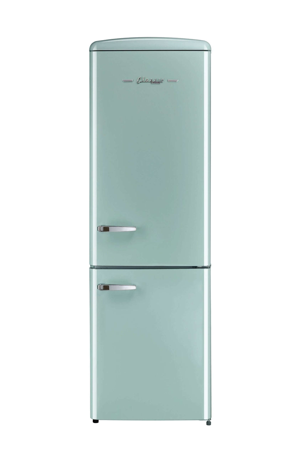 Unique 12 Cu/Ft Classic Retro Electric Bottom Mount AC Refrigerator