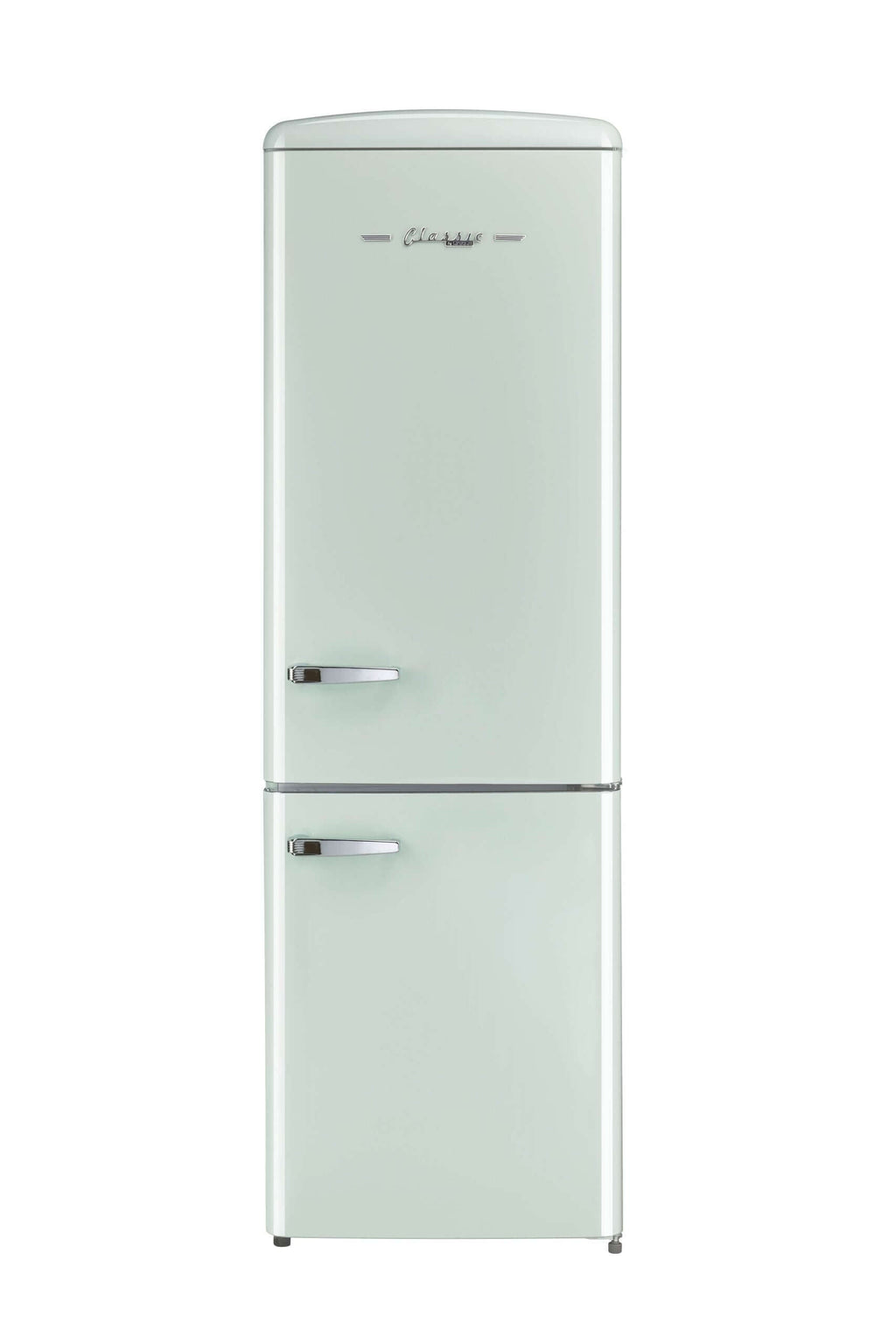 Unique 12 Cu/Ft Classic Retro Electric Bottom Mount AC Refrigerator
