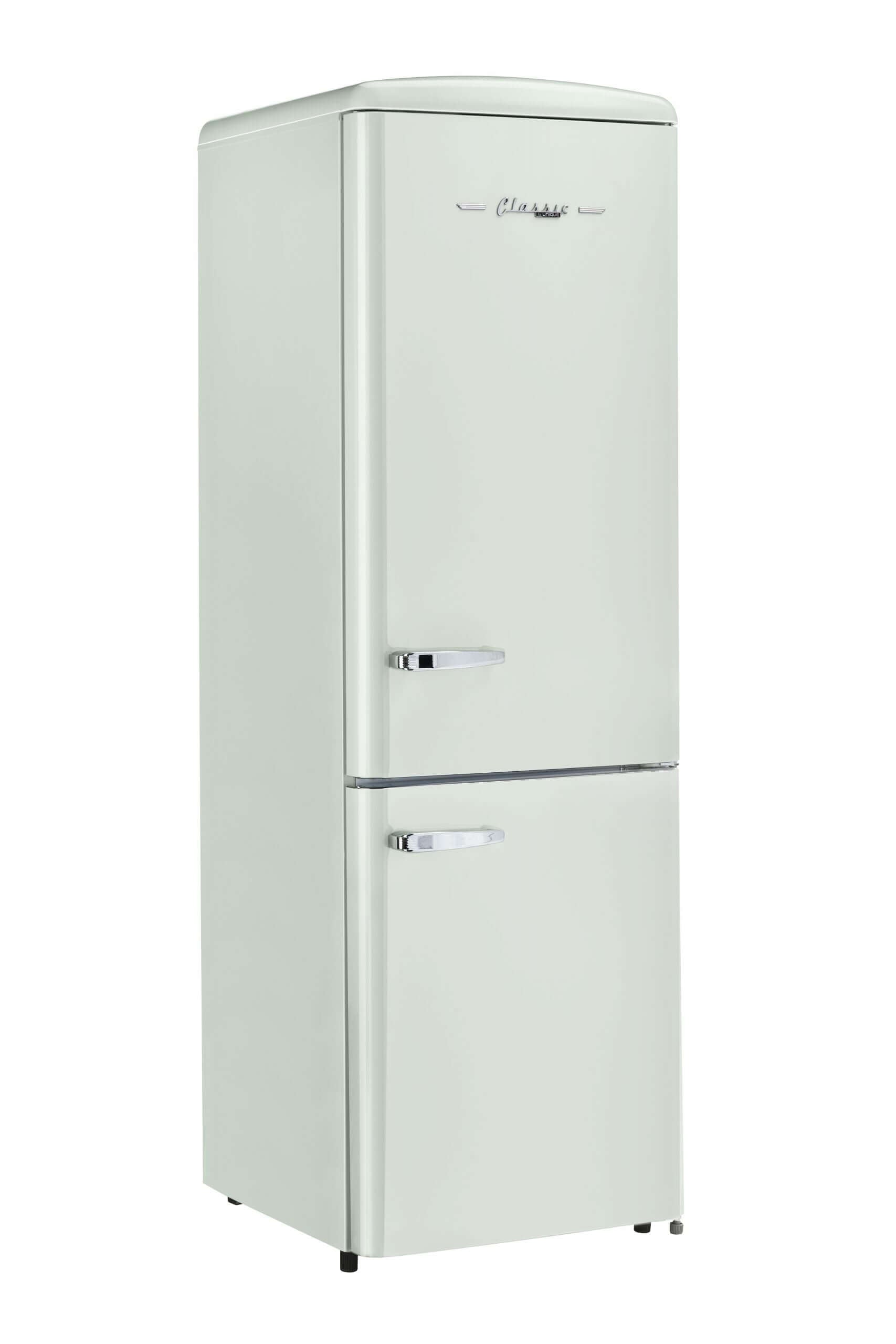 Unique 12 Cu/Ft Classic Retro Electric Bottom Mount AC Refrigerator