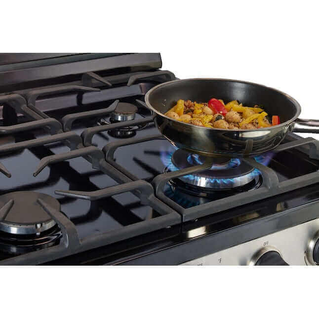 Unique 30" Propane Range (Battery Ignition) - Stainless Steel