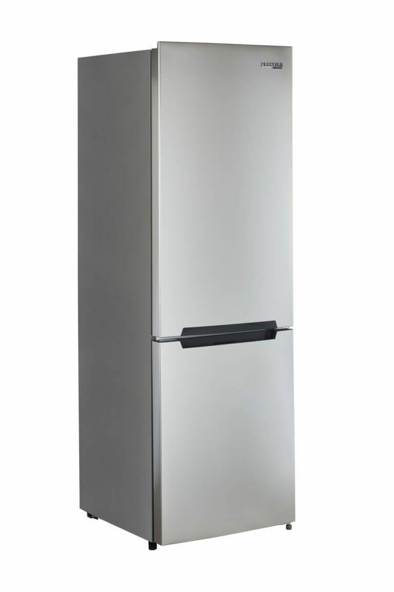 Unique 12 Cu/Ft Prestige Electric Bottom Mount Refrigerator - Stainless Steel