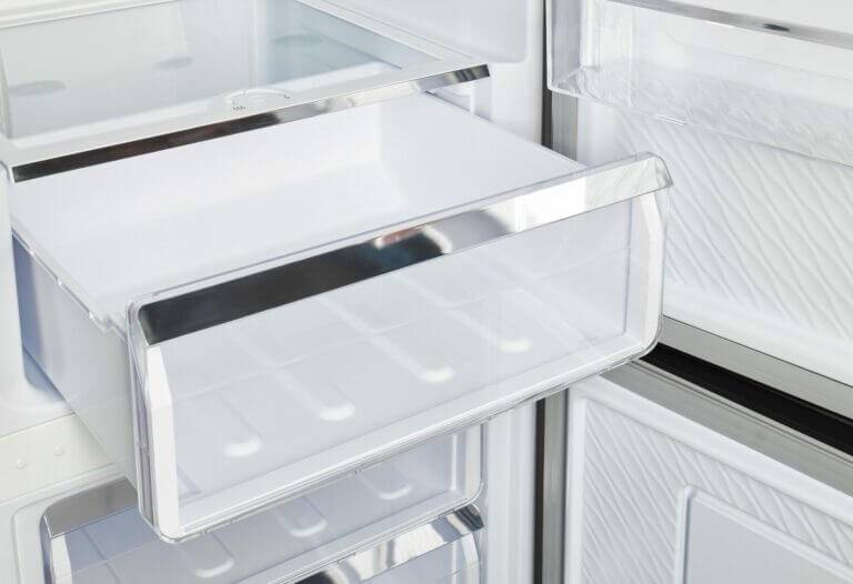 Unique 12 Cu/Ft Prestige Electric Bottom Mount Refrigerator - Stainless Steel