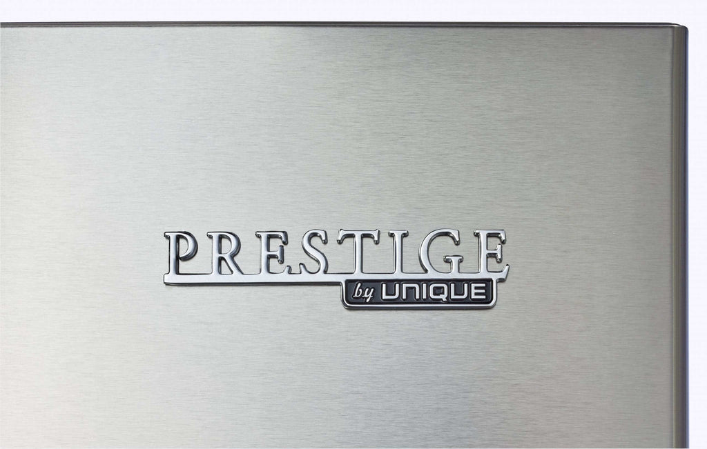 Unique 9 Cu/Ft Prestige Electric Bottom Mount Refrigerator - Stainless Steel