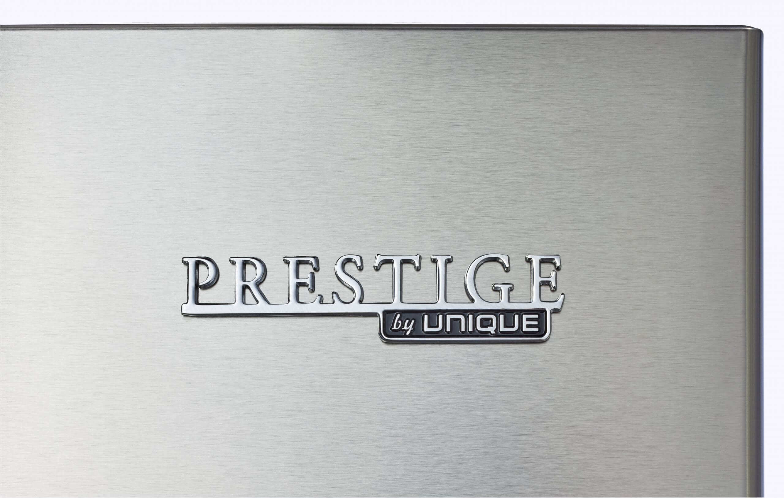 Unique 9 Cu/Ft Prestige Electric Bottom Mount Refrigerator - Stainless Steel