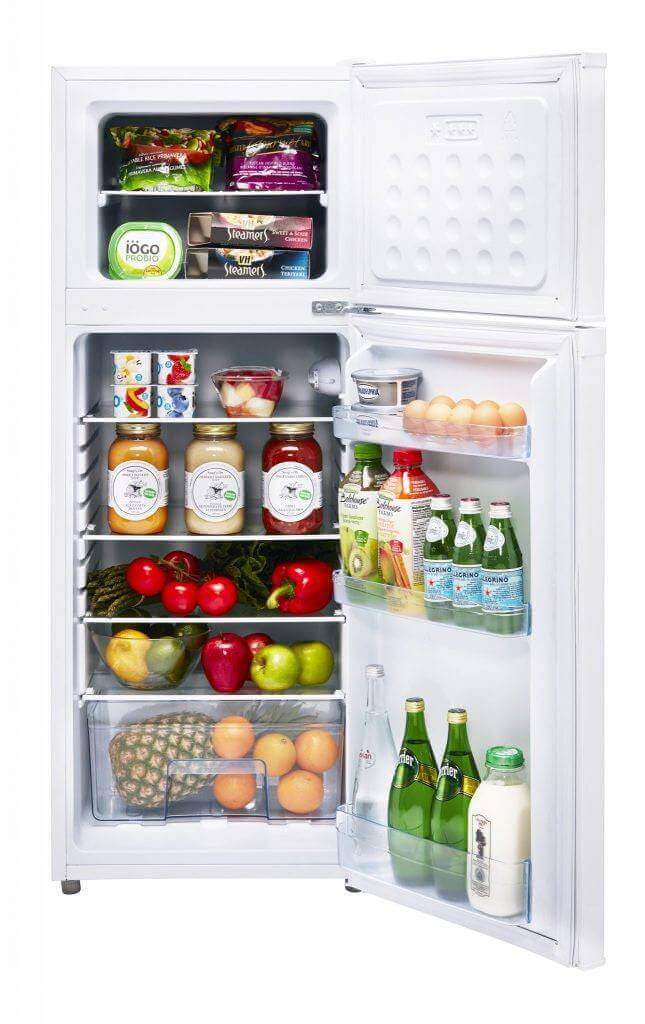 Unique 6 Cu/Ft 12/24V Solar DC Fridge With Freezer - White