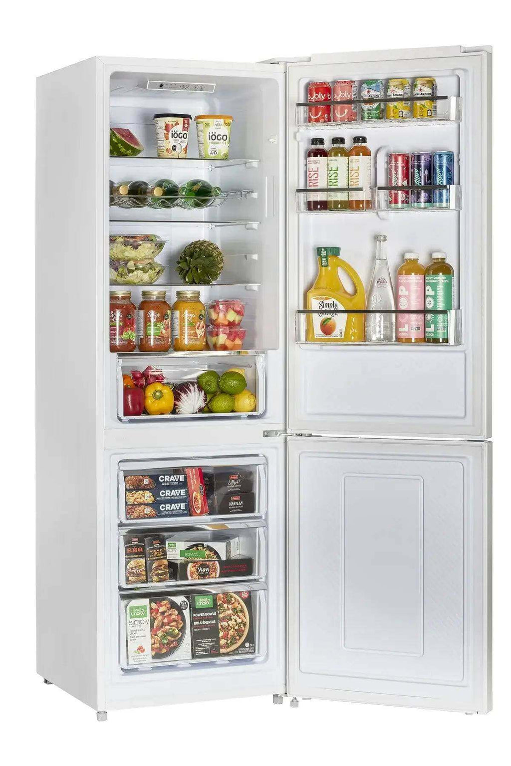 Unique 12 Cu/Ft 325L 12/24 DC Bottom Mount Refrigerator