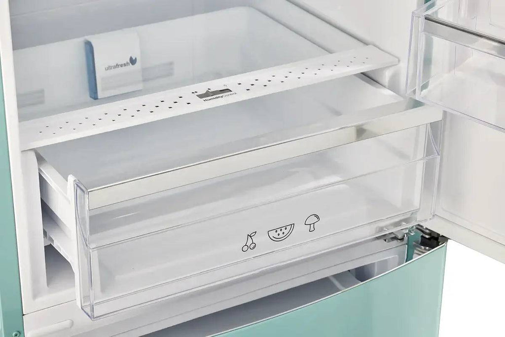 Unique 12 Cu/Ft 340L Classic Retro Bottom Mount Refrigerator