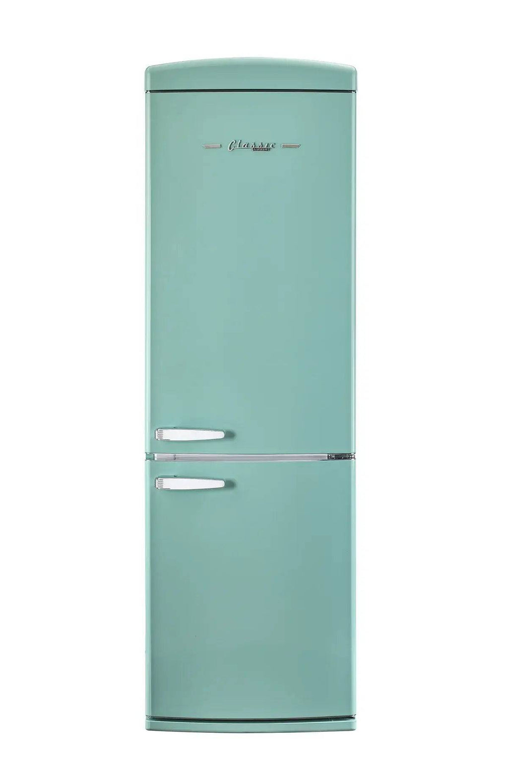 Unique 12 Cu/Ft 340L Classic Retro Bottom Mount Refrigerator
