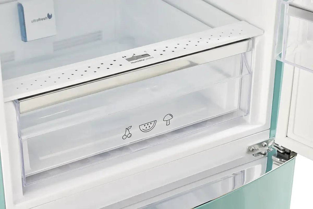 Unique 12 Cu/Ft 340L Classic Retro Bottom Mount Refrigerator