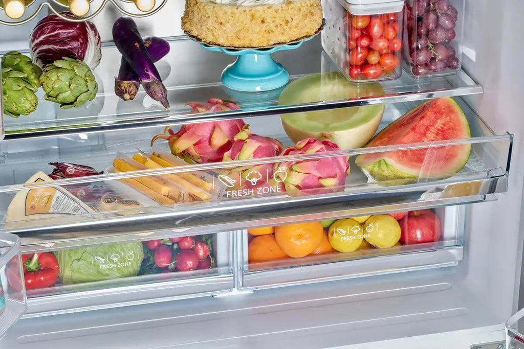 Unique 21.4 Cu/Ft 595L French Door Refrigerator