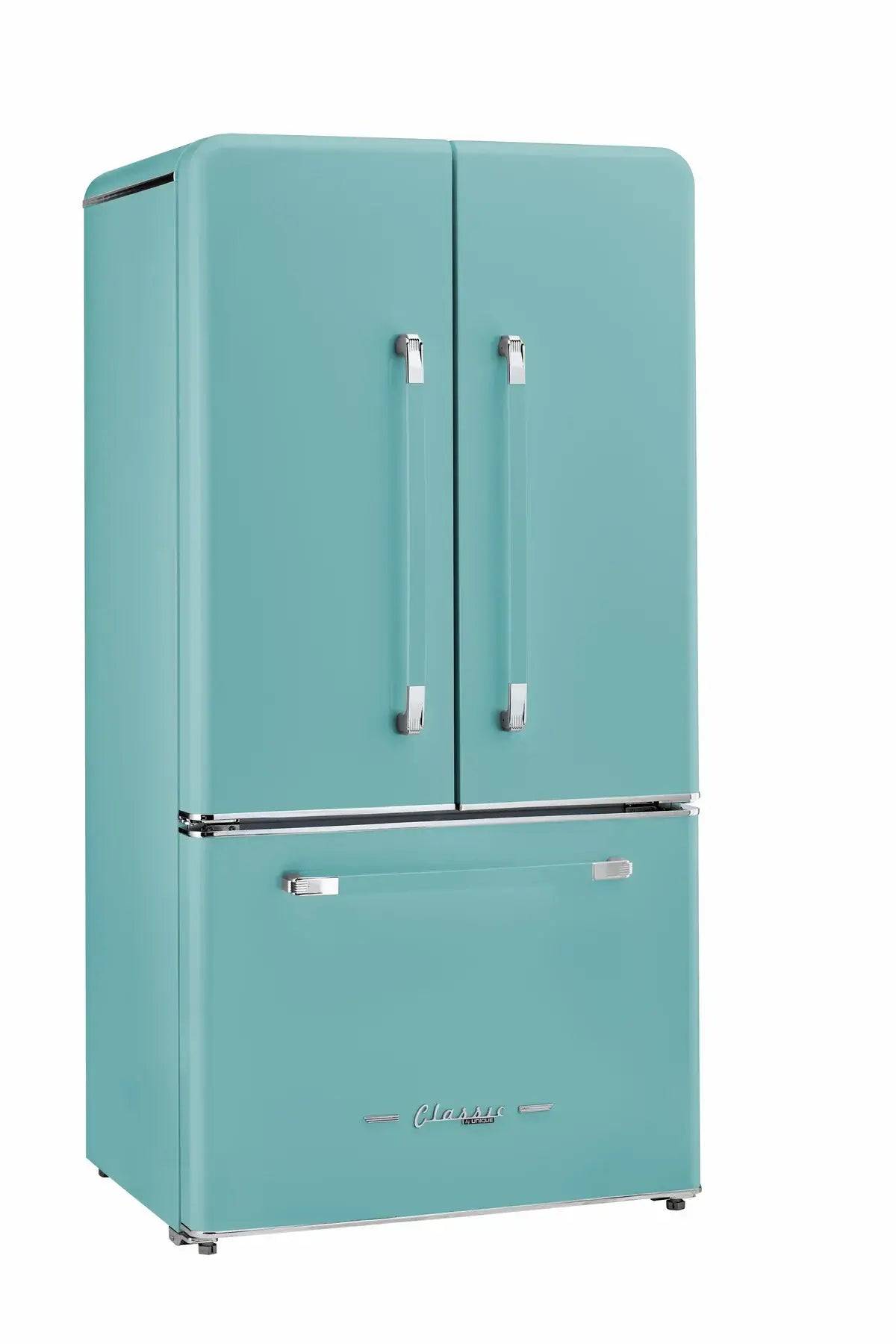 Unique 21.4 Cu/Ft 595L French Door Refrigerator