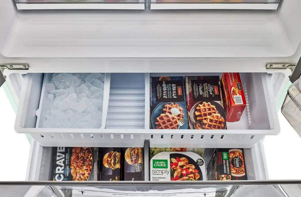 Unique 21.4 Cu/Ft 595L French Door Refrigerator