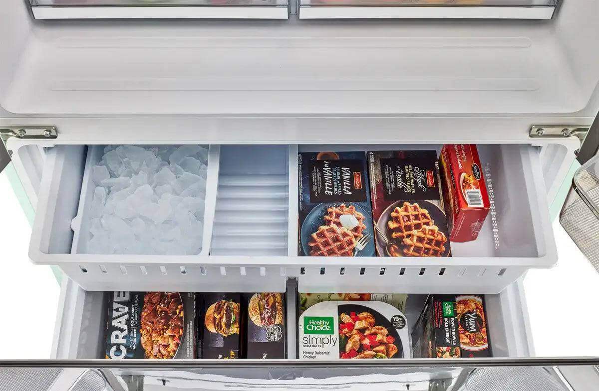 Unique 21.4 Cu/Ft 595L French Door Refrigerator