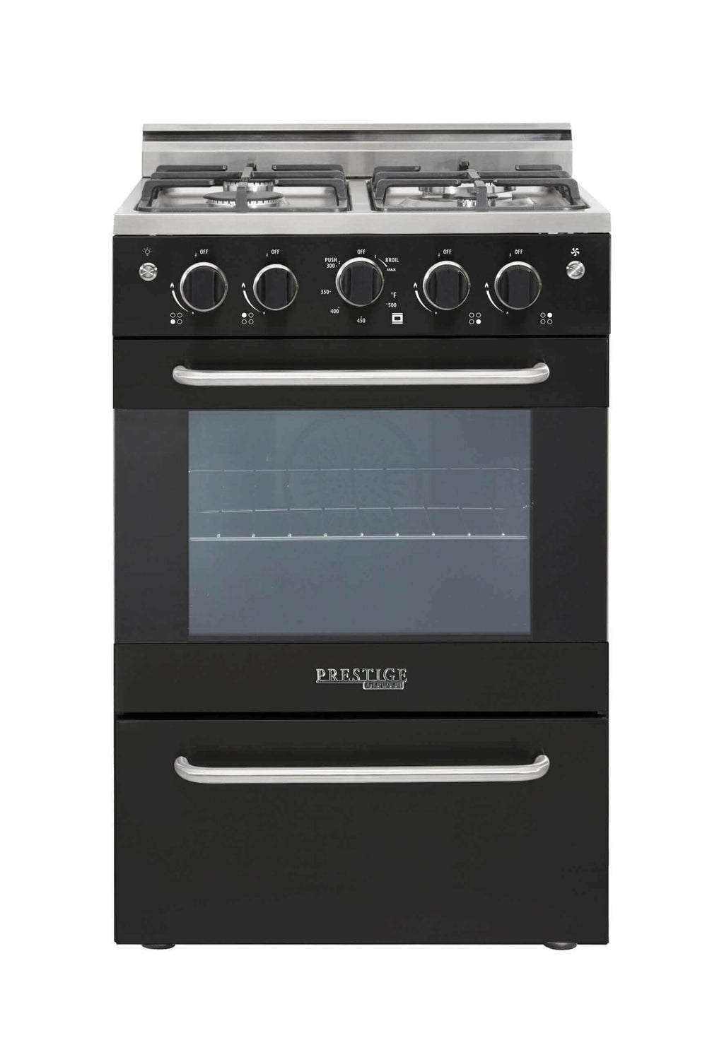 Unique Prestige 24" Convection Gas Range (Electric Ignition)