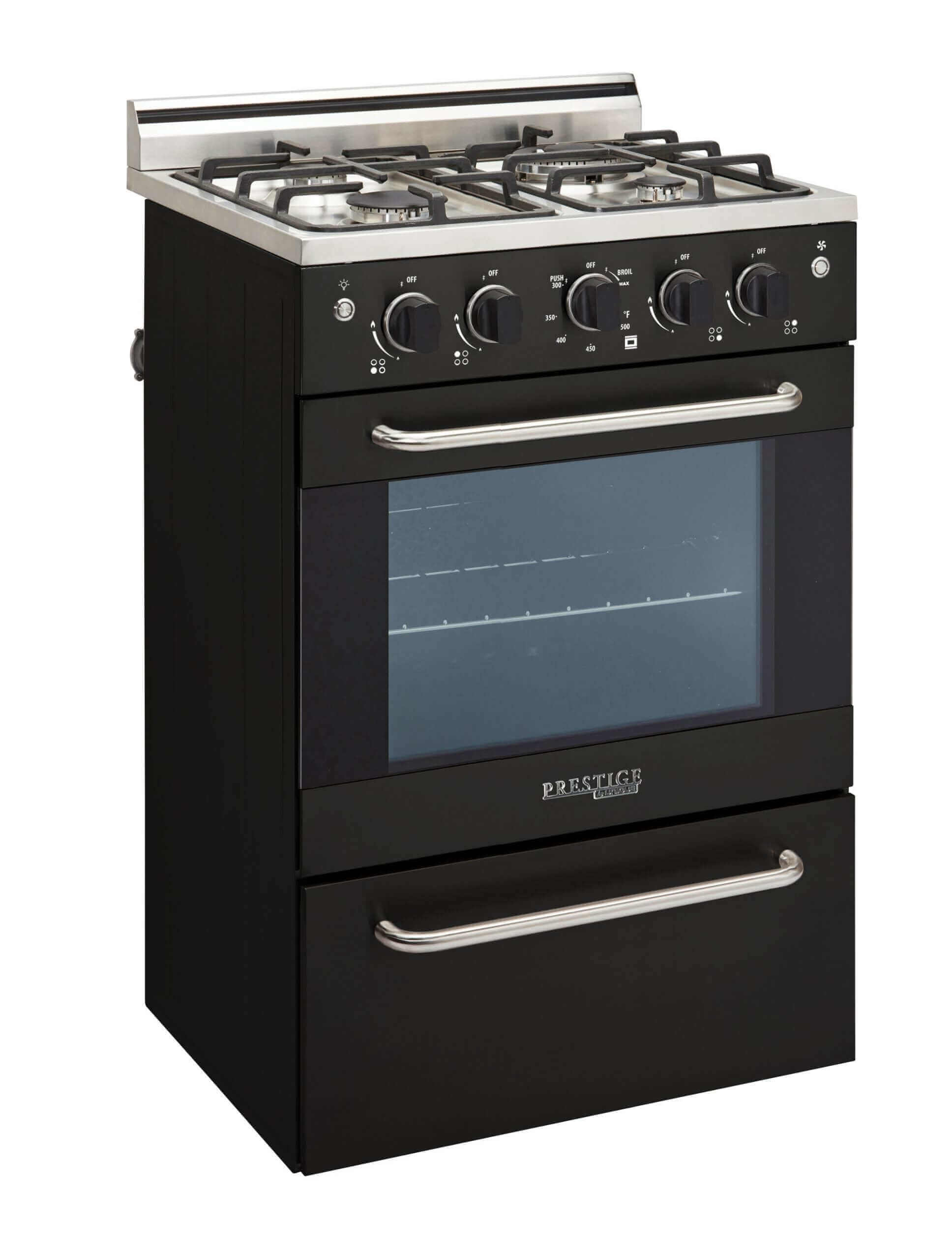 Unique Prestige 24" Convection Gas Range (Electric Ignition)