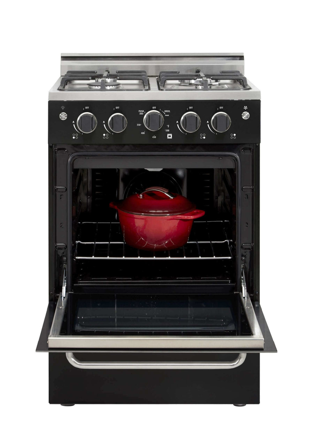 Unique Prestige 24" Convection Gas Range (Electric Ignition)