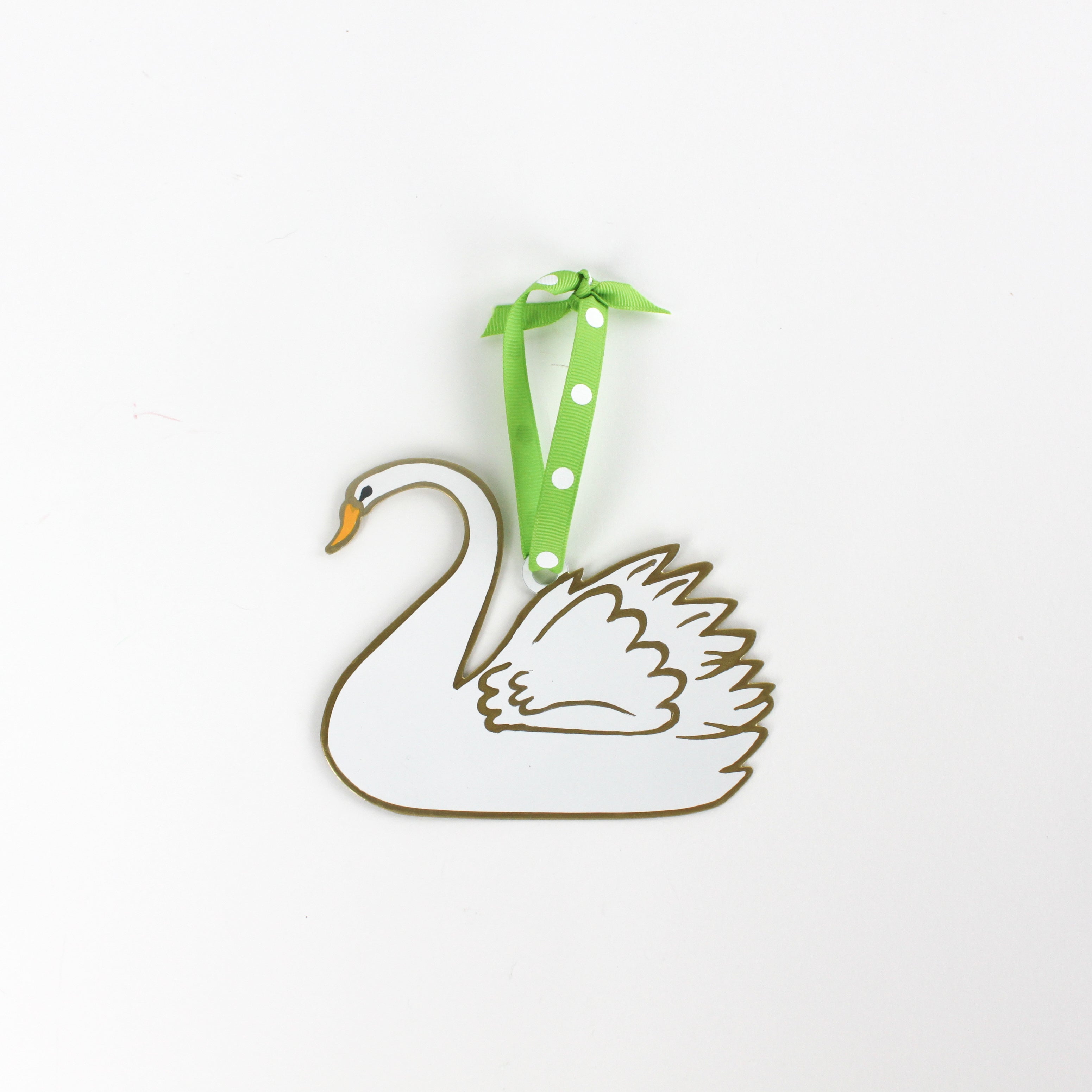 Hand-Painted Animal Christmas Ornaments, Set of 5